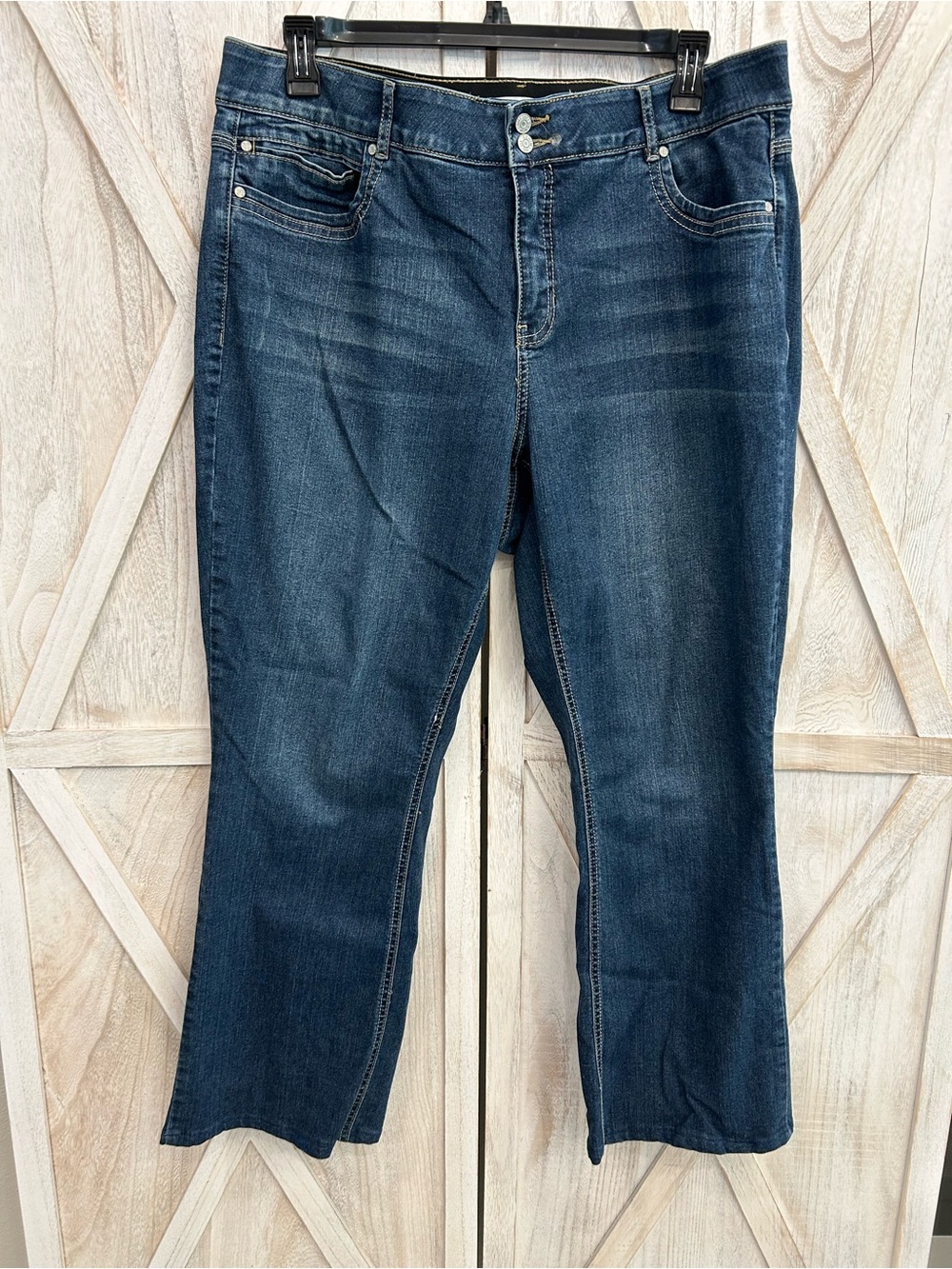 Cato Dark Blue Boot Cut Stretch Jeans